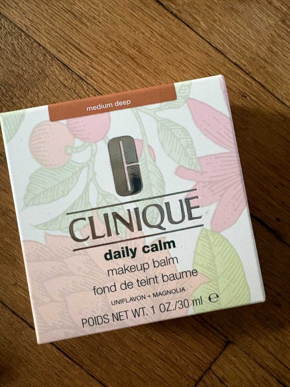 Clinique Daily Calm Makeup Balm Foundation Shade Medium Deep